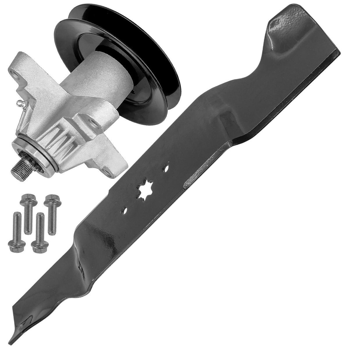 Spindle and Mower Blade Replacement for MTD 54 Inch Deck (2010–2019)