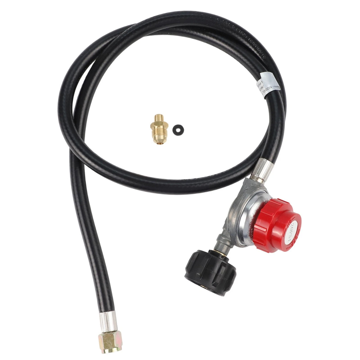 Adjustable Pressure Regulator with 4 Feet Hose for Propane Cooking