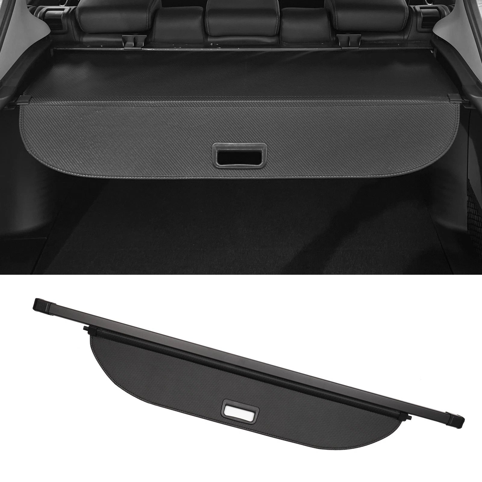 Retractable Cargo Cover for Mazda CX-7 Trunk Parcel Shelf Black (2007–2012)