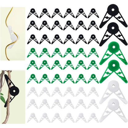 60PCS Plant Training Clips for Adjustable Stem Support (No Part Numbers)