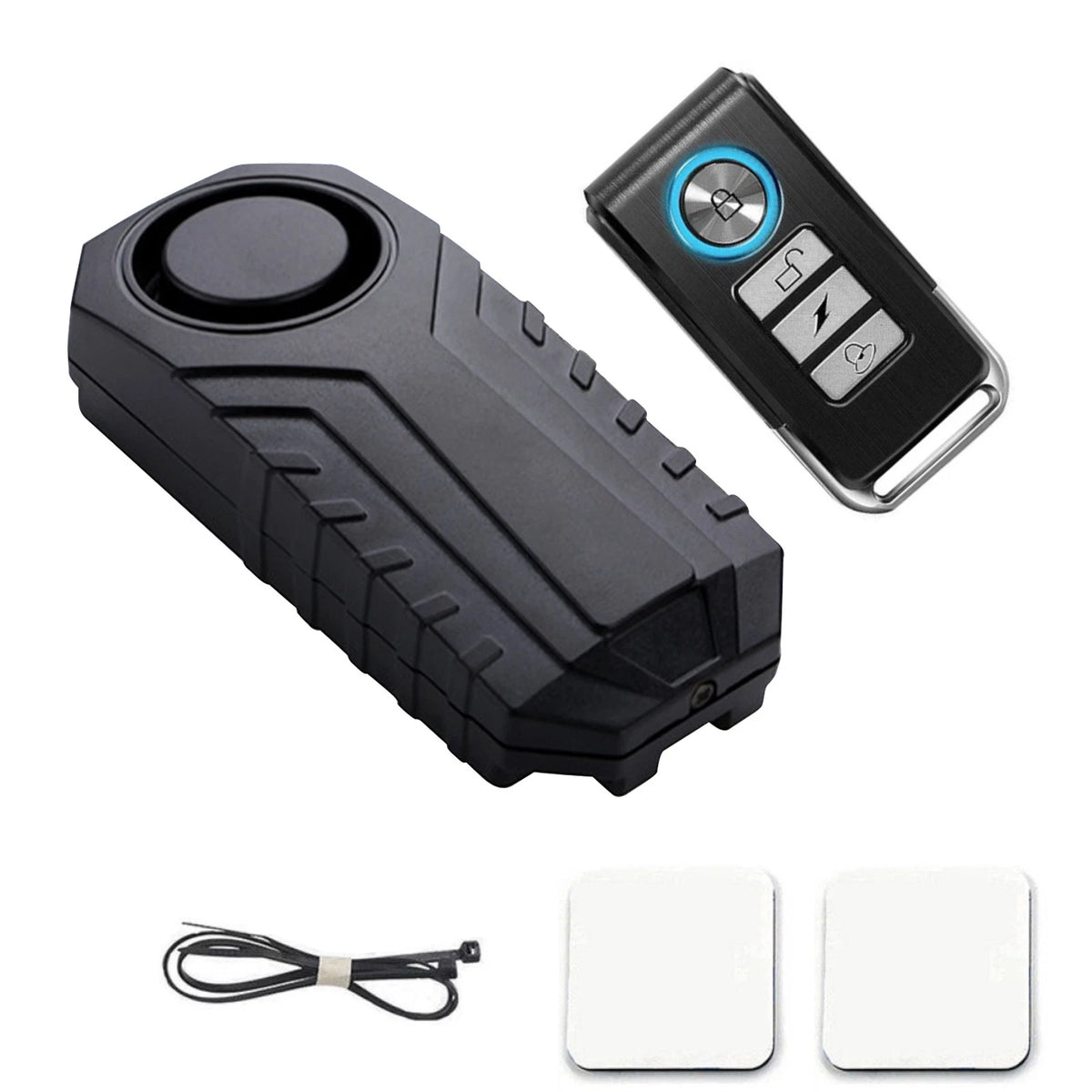 Wireless Motorcycle Alarm with Remote Control for Universal Models (12V)