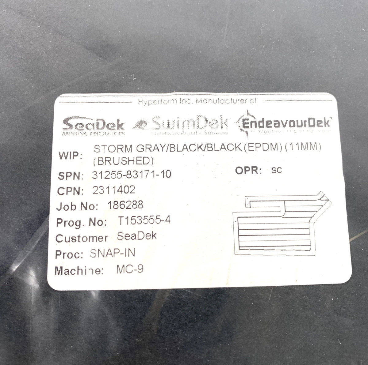 SeaDek Marine Deck Mat for Sea Ray 250 Sundancer (31255-83171-10)