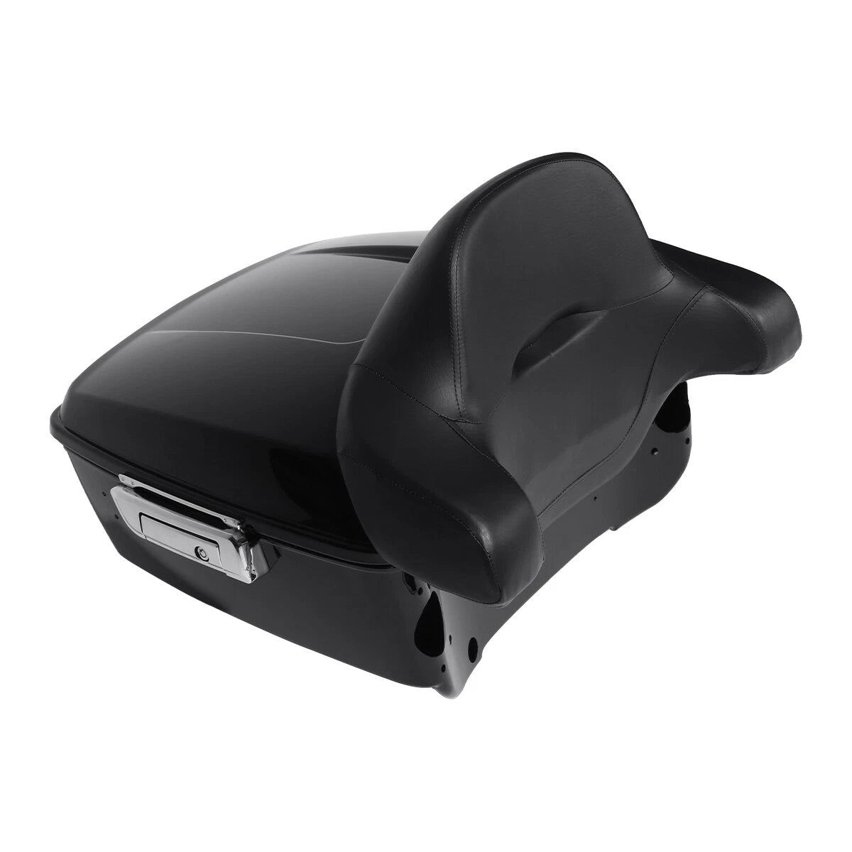 Trunk Backrest Pad Speakers Mount Rack for Harley Touring (2014–2023)
