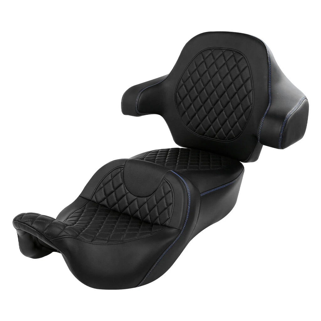Seat Backrest Pad for Harley Touring Road Glide (2014–2023)