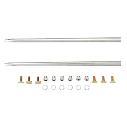 Front Fender Spear Trims for Harley Street Glide (1982–2023), Softail FLSTC (1986–2017)