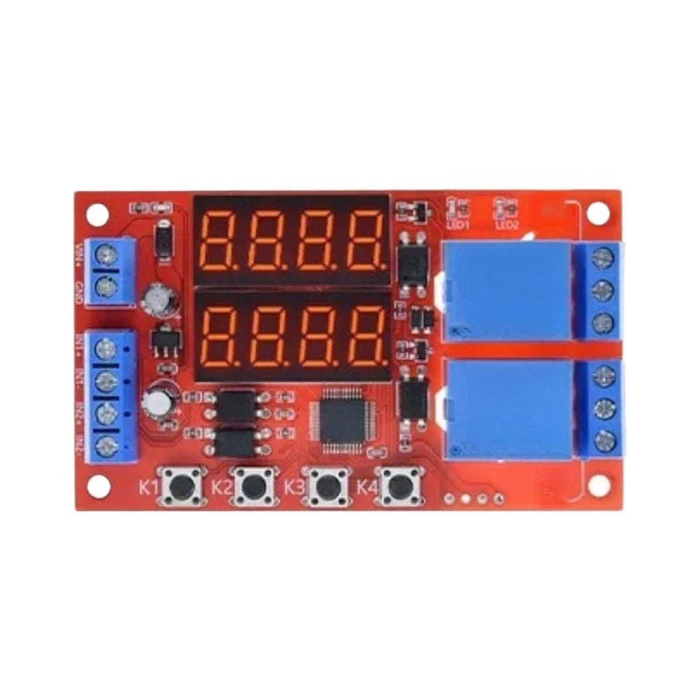 Dual Channel Time Delay Switch for Precise Task Scheduling