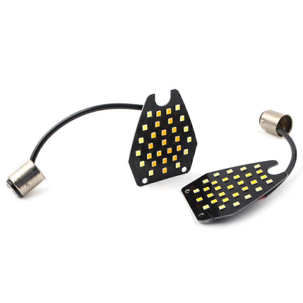 2X 30SMD 1157 LED Turn Signal Indicator Light for Honda CBR1000RR (2004–2007)