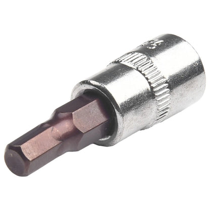 Set of 3 Drive Socket Screwdriver Bits 1/4 Inch for