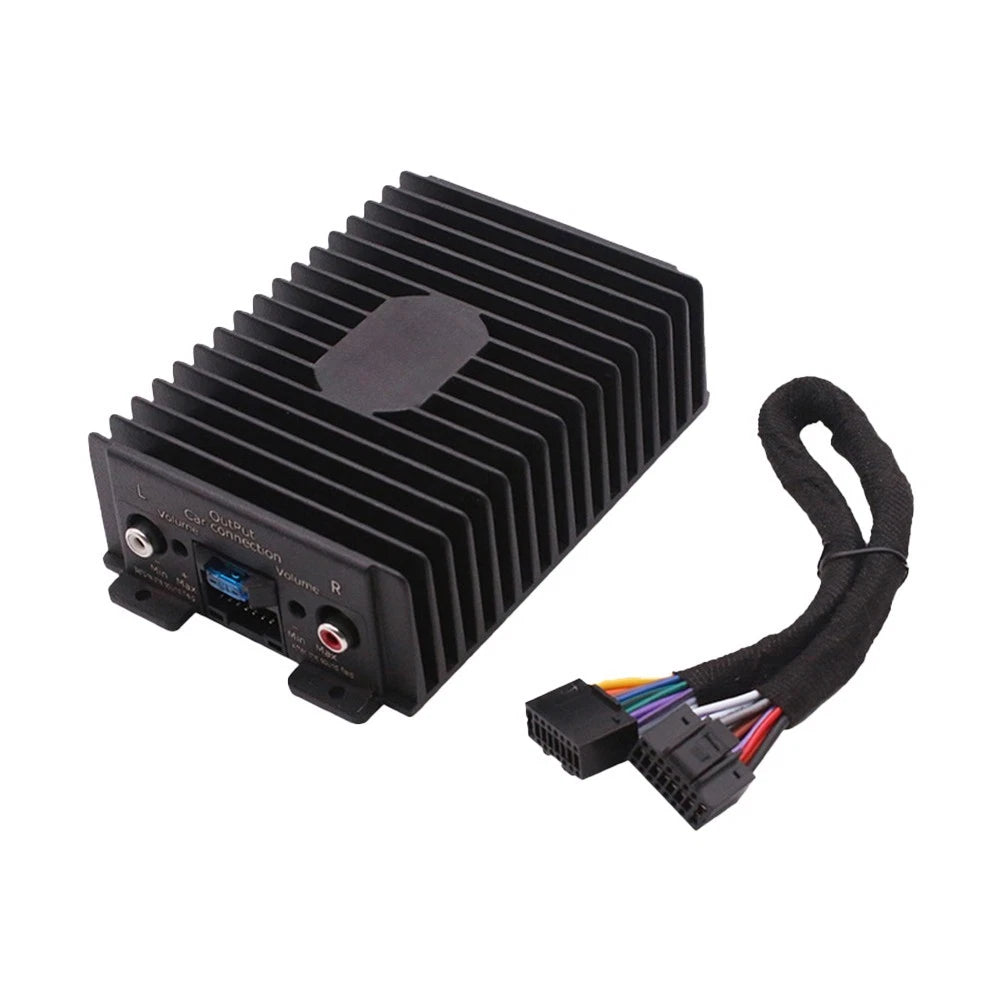For Car Audio Upgrade 4-way Audio Input Direct Installation Wear-resistant