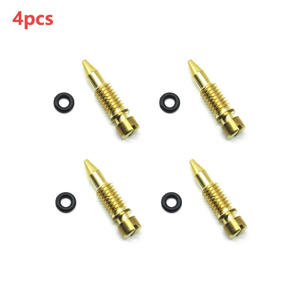 4pcs Carburetor Float Drain Screws For XL100S - 1979-1985 CM400A - 1979-1981