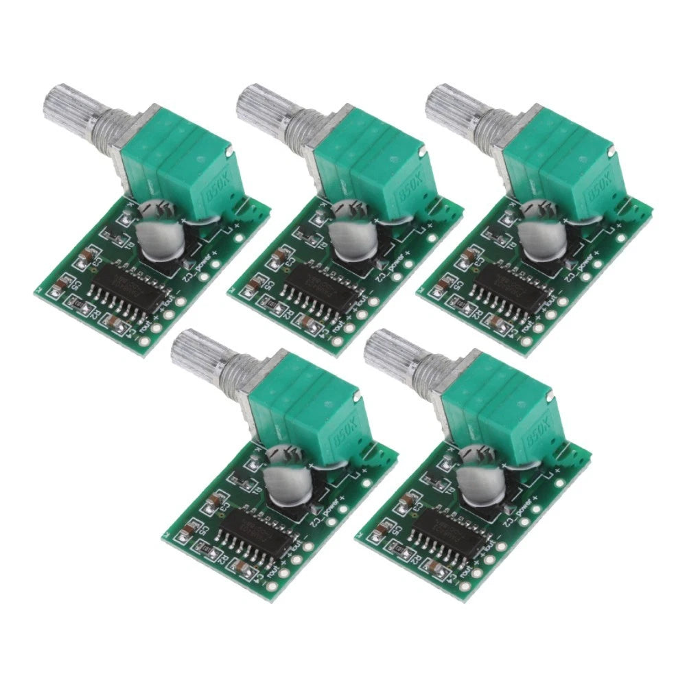 PAM8403 USB Powered Audio Amplifier Circuit Board with Volume Control