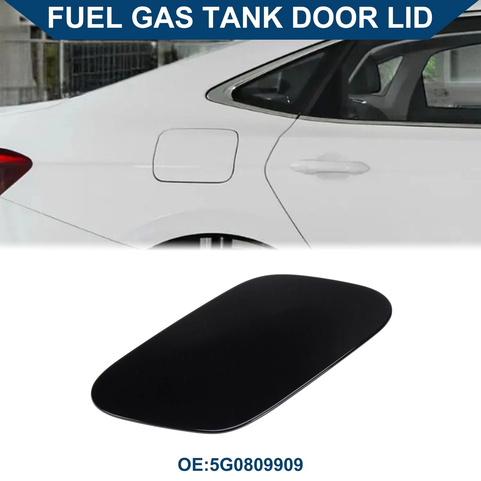 Fuel Tank Door Cap Replacement for Volkswagen Golf 2014–2018