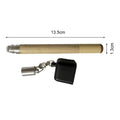 2-in-1 Snooker Cue Tip Shaper and Chalk Holder Tool