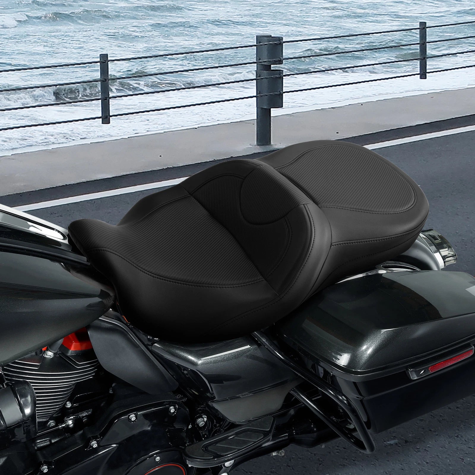Driver Passenger Seat for Harley Touring Tri Glide (2009–2023)