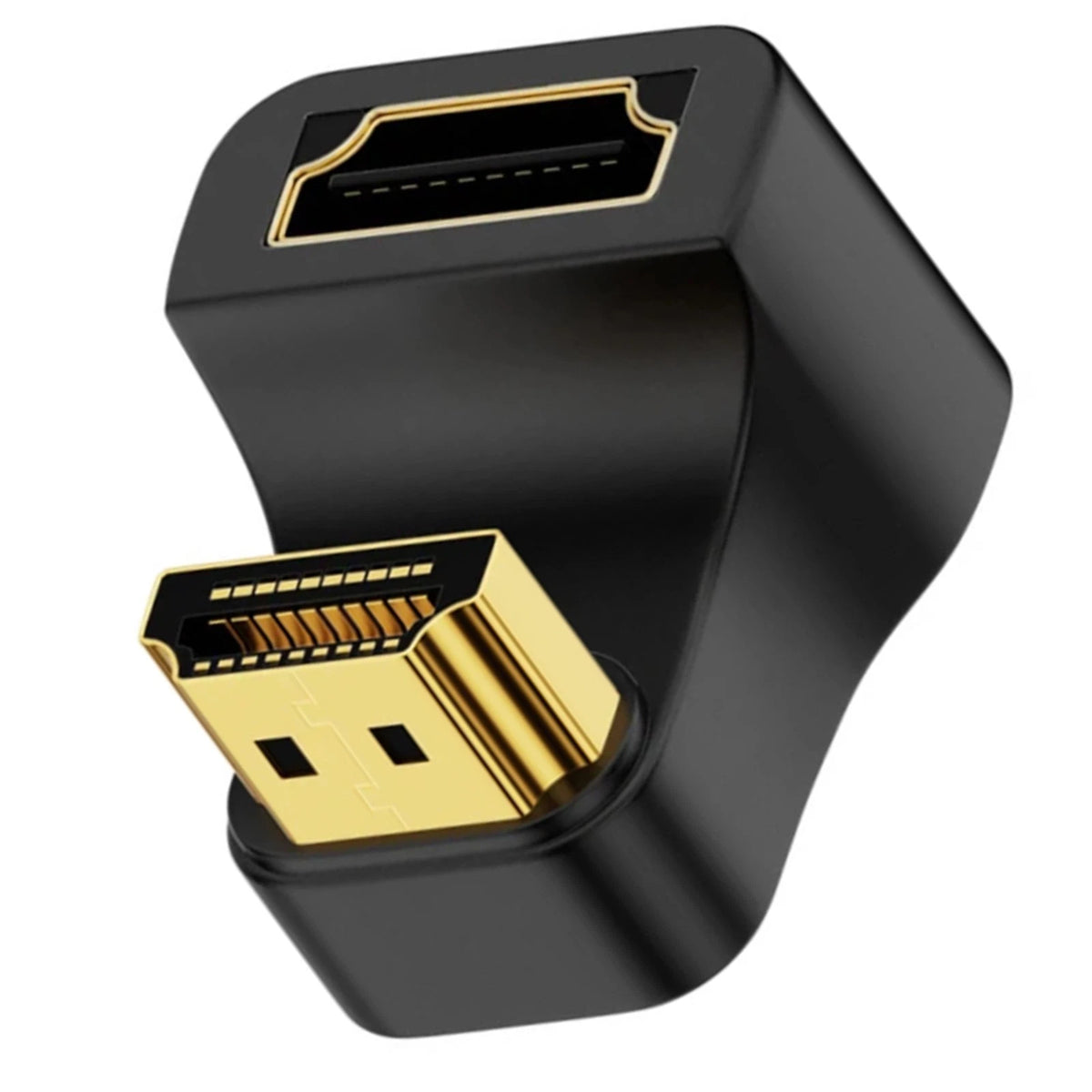 HDMI to HDMI Adapter 2.1 for 4K 8K Devices (180 Degree)