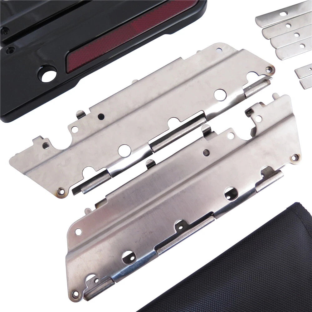 Saddlebag Hardware Latch Hinges Kit for Harley Touring FLT FLH (1993–2013)