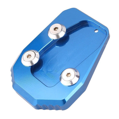 Kickstand Side Foot Stand Extension Plate for Yamaha MT09 (2013–2016) Blue