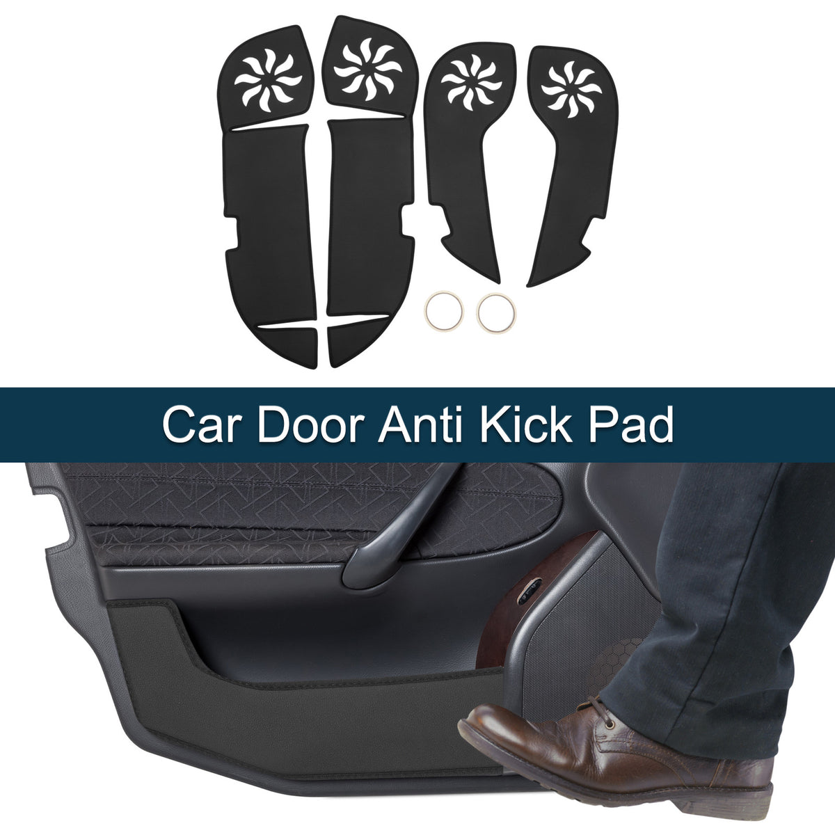 Car Door Anti Kick Pad Sticker Protector for Lexus RX200t (2016–2019)