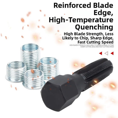 Re-thread Tap for Thread Repair Tasks (Enhanced Longevity, High Carbon Steel)