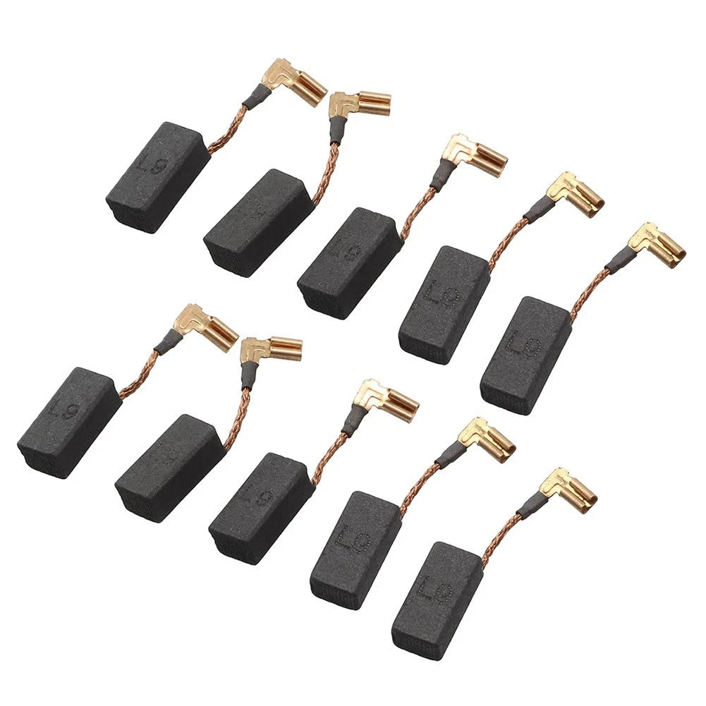 Pack of 10 Carbon Brushes for DWE4120 DWE4011 Angle Grinder