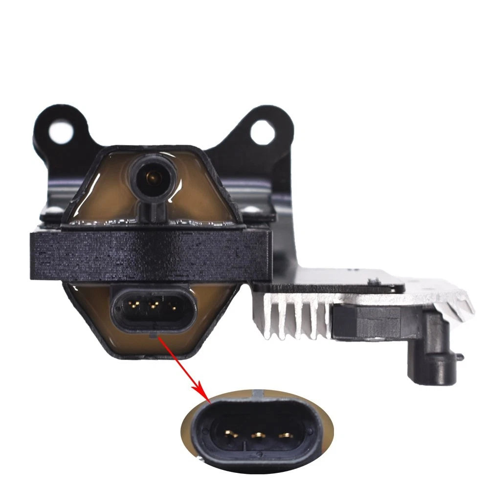 Ignition Coil DR49 with Ignition Module D577 for Chevrolet GMC (1995–2007)