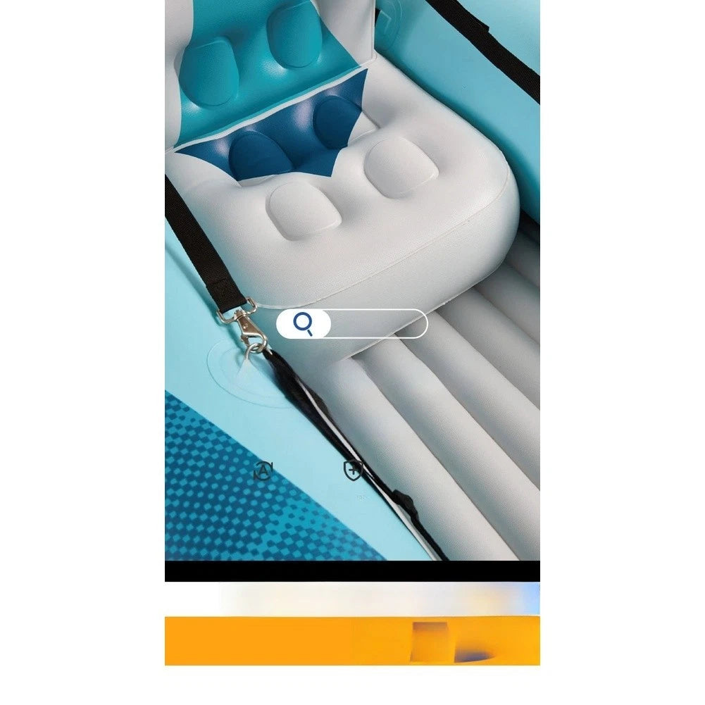 Inflatable PVC Kayak Seat Cushion with Backrest for AM2026