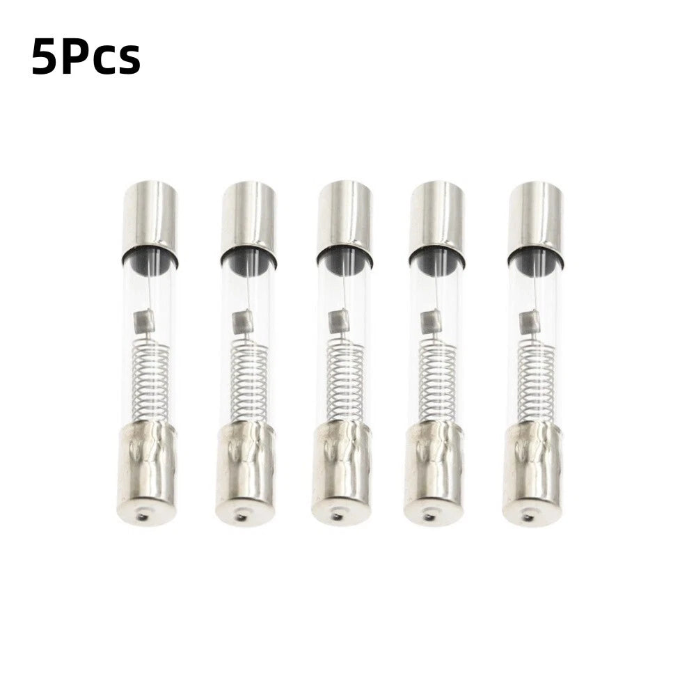 5Pcs High Voltage Fuse Tubes for Microwave Oven (6X40mm)