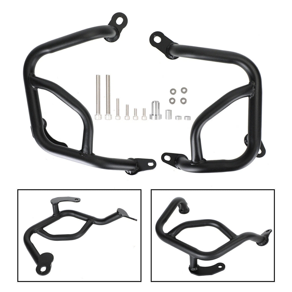 Lower Engine Guard Crash Bar for BMW F900XR (2020–2022) - Steel Black