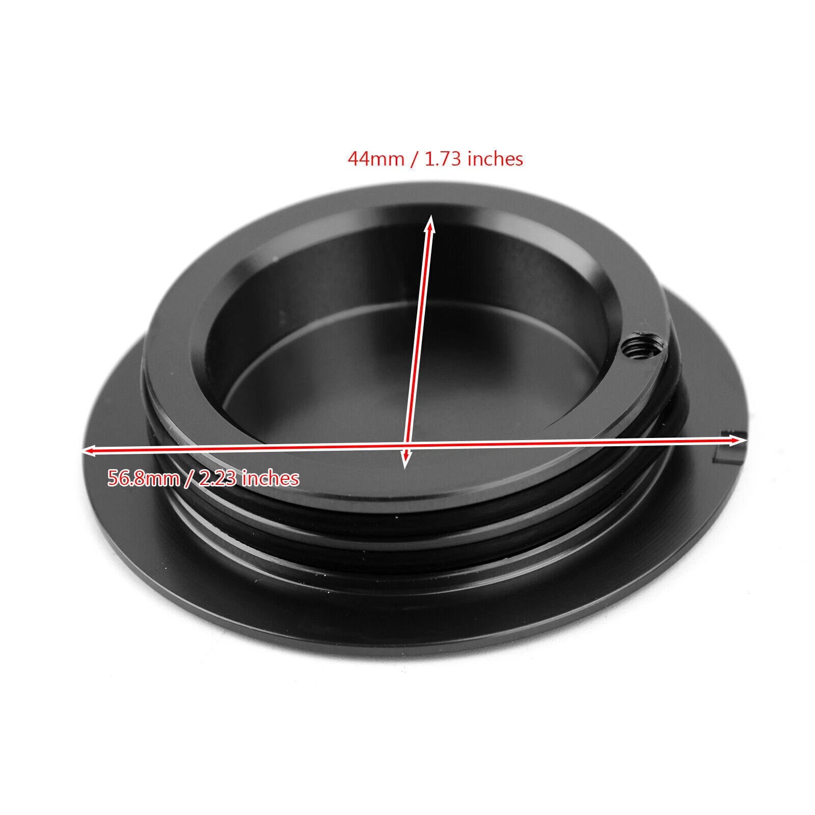 CNC Black Frame Hole Caps Plug Cover for BMW R1200GS/LC/ADV (2013–2019)