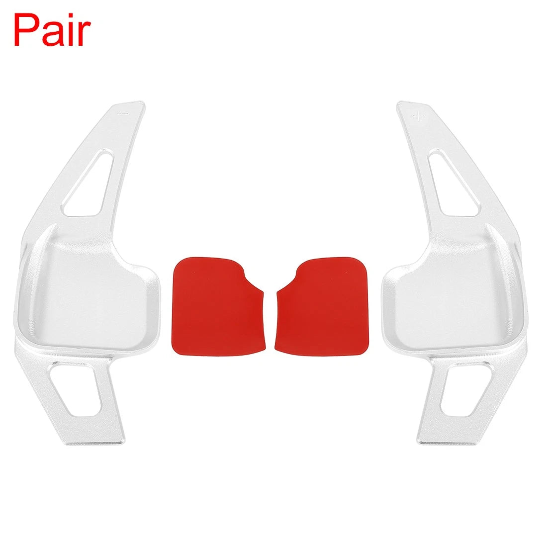 Steering Wheel Shift Paddle Pair Silver Tone Replacement for BMW F22 F23 (2014–2019)