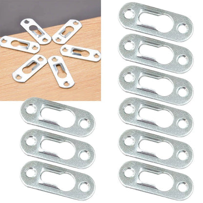 Frame Bracket for Fixed Photo Frame (Metal, Silver)