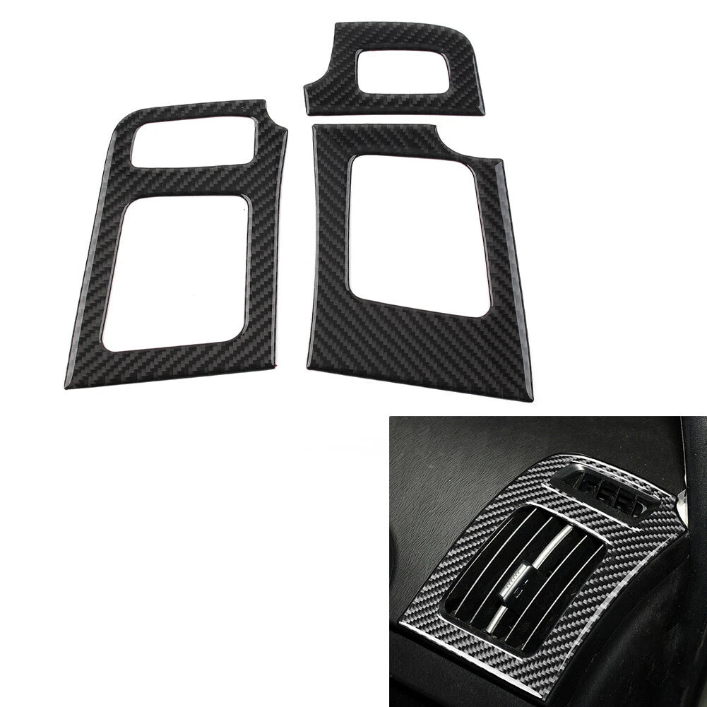 3 Pcs RHD Dashboard Air Outlet Vent Cover Trim for Toyota Prius (2012–2015)