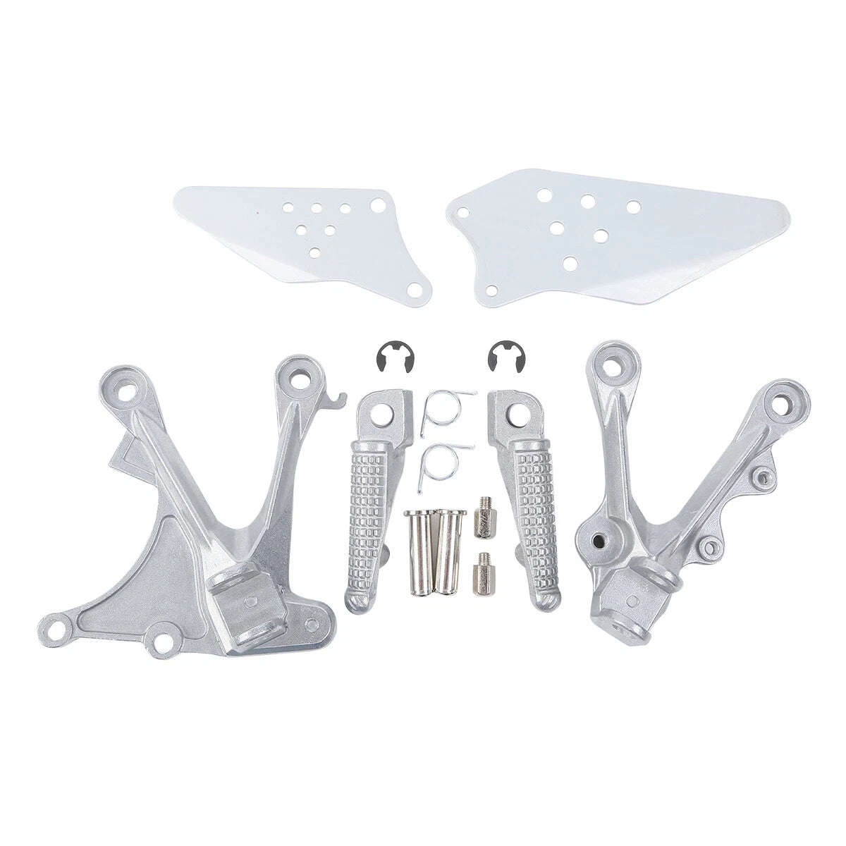 Front Driver Footrests Footpeg Bracket for Kawasaki Ninja ZX6R (2005–2008)