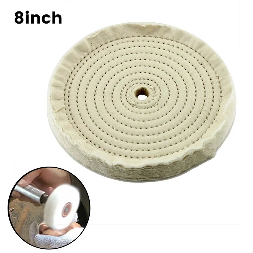 8 Inch Cloth Buffing Polishing Wheel Pad (50 Layer) for Grinder