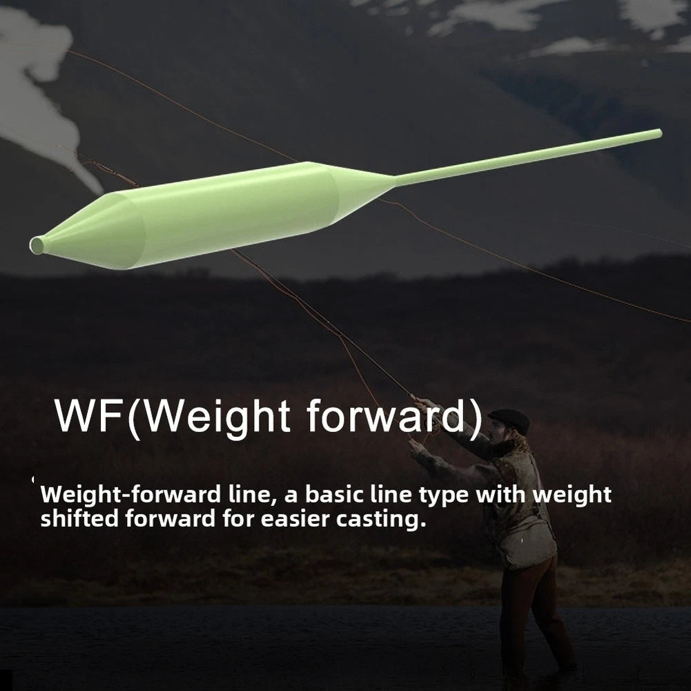 30m PE Floating Fly Line 5F 8F with Balanced Weight Distribution