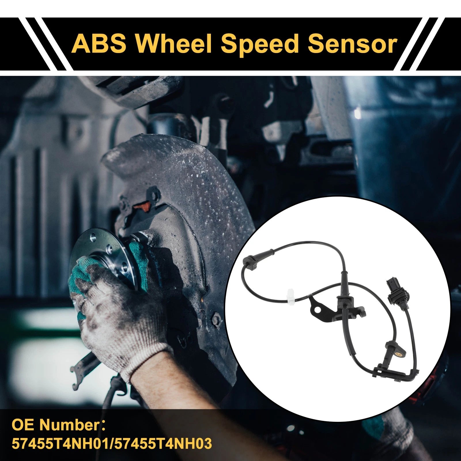 ABS Wheel Speed Sensor Replacement for Honda Jade (2012–2024) Front Left