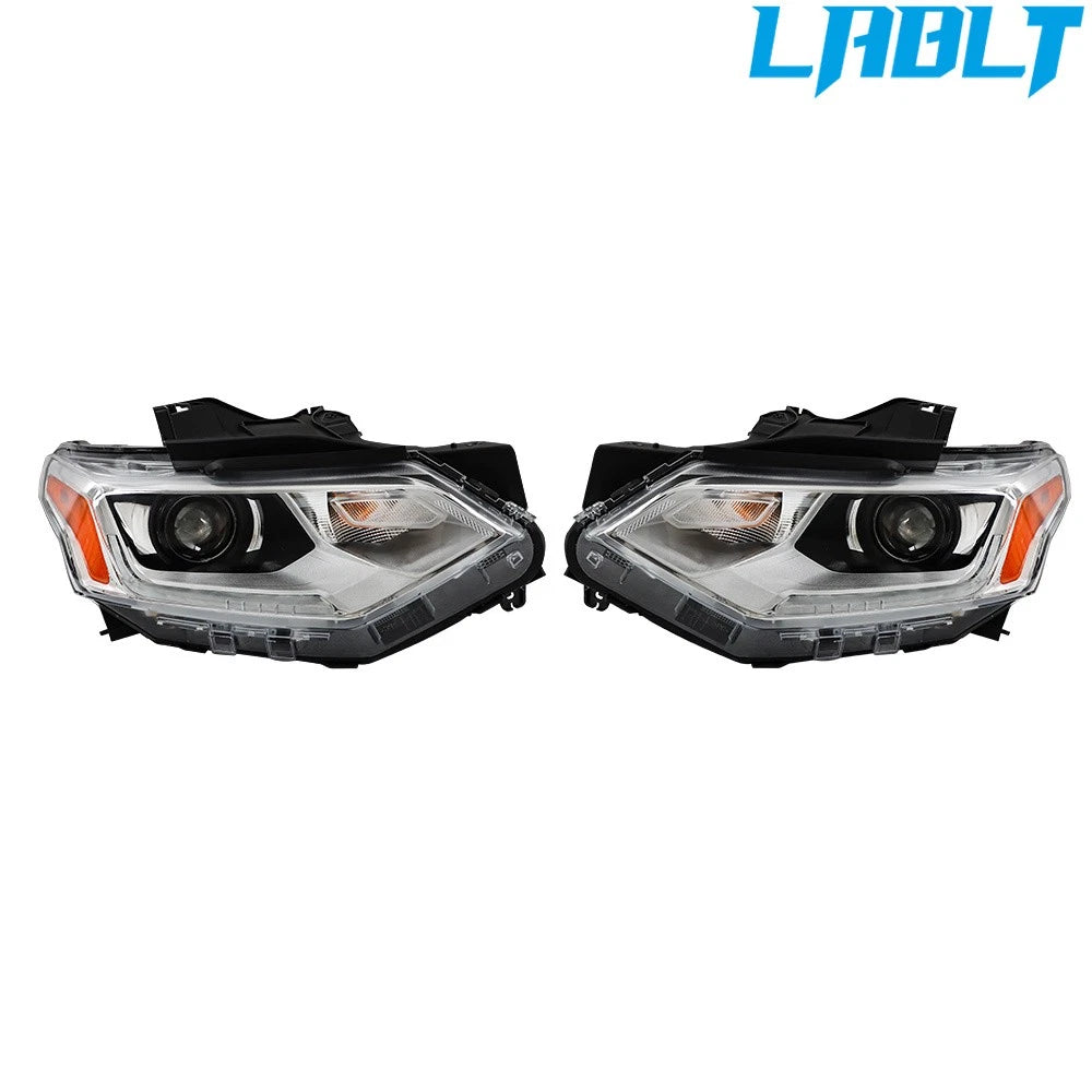 Set of 2 Headlight Assembly for Chevy Traverse (2018–2021)