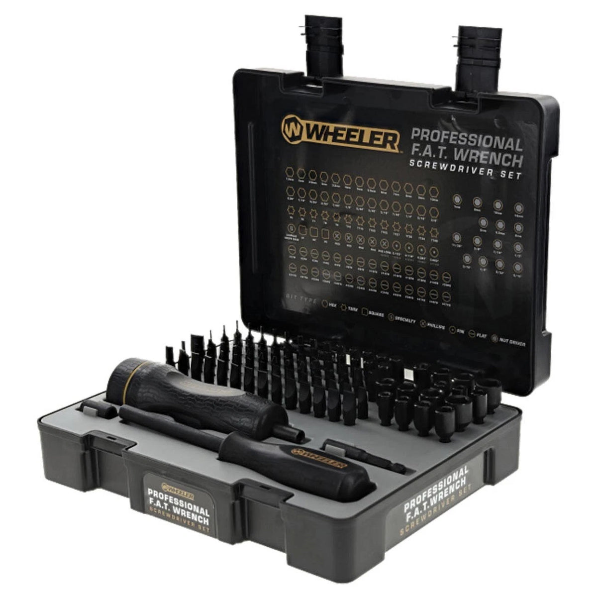 100-Piece Screwdriver Set for Wheeler Professional (4001004)