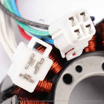 Magneto Generator Stator Coil for Kawasaki KFX400 KSF400 (2003–2007) 21003-S006