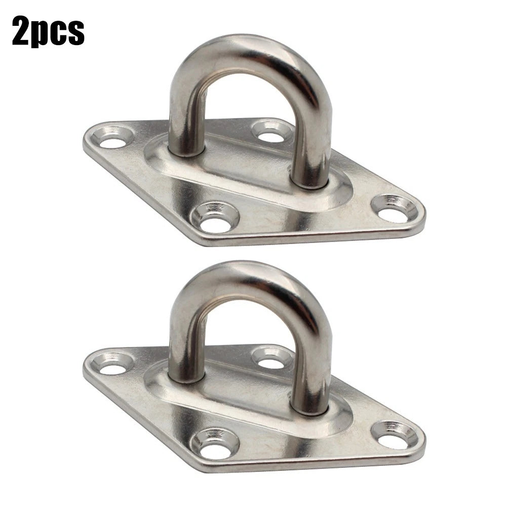 Stable Characteristics Diamond Eyeplate Attachment Deck Stainless Steel