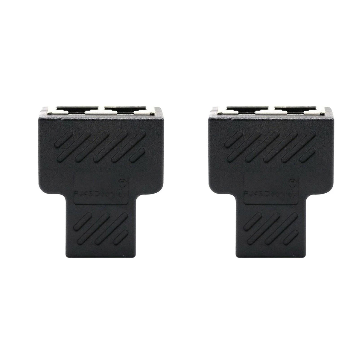 2X RJ45 Splitter Adapter for Ethernet CAT5/CAT6 (1 to 2 Ways)