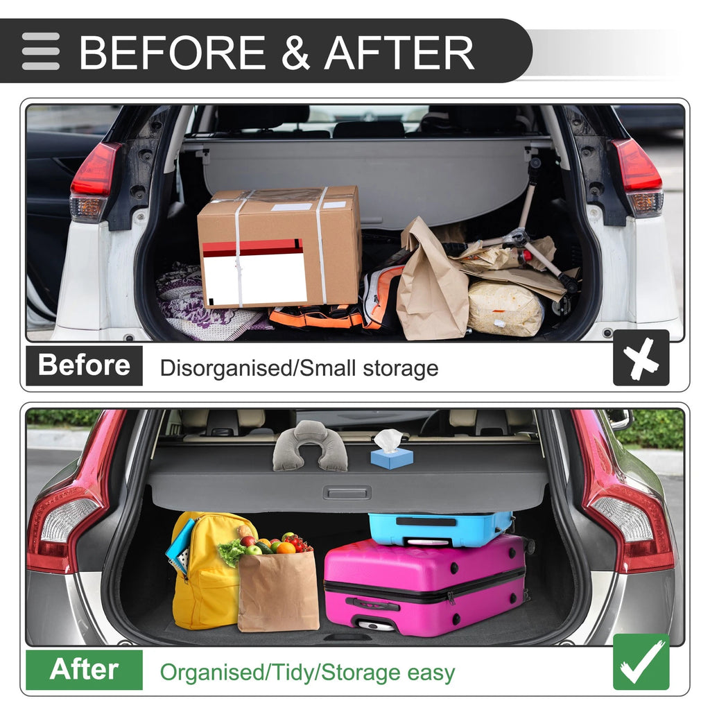 Retractable Cargo Cover for BMW X5 (2008–2018) Trunk Parcel Shelf