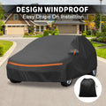 Waterproof Car Cover with Zipper for Toyota Auris (2007–2018)