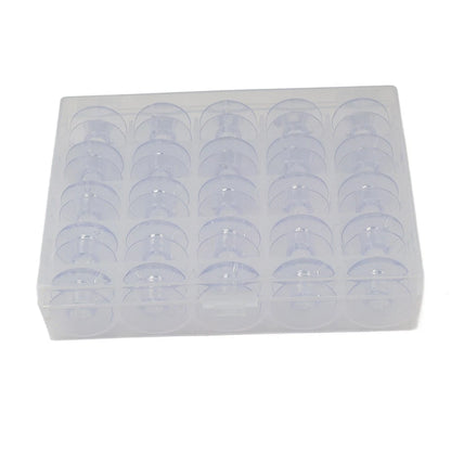 25 Pcs Plastic Bobbins for Singer Class 66 & White 8600, 8800 (#172336)