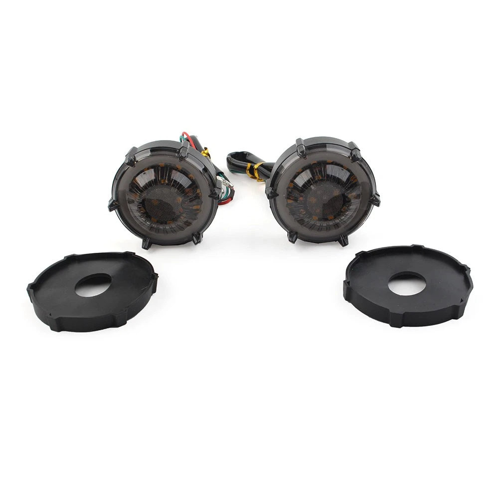 DRL LED Flashers Turn Signal Lights for Universal Applications (Rotating)