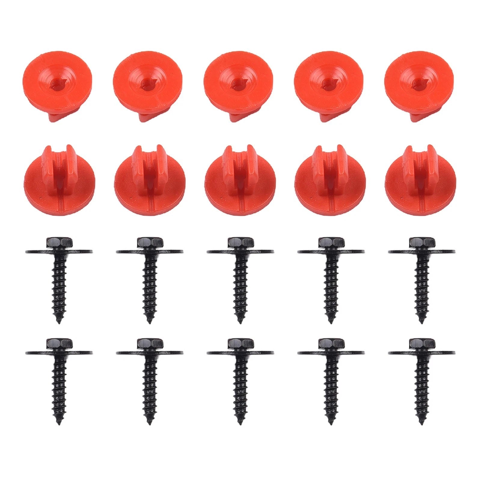 Replacement Engine Splash Shield Screws and Retainer Nut for Ford