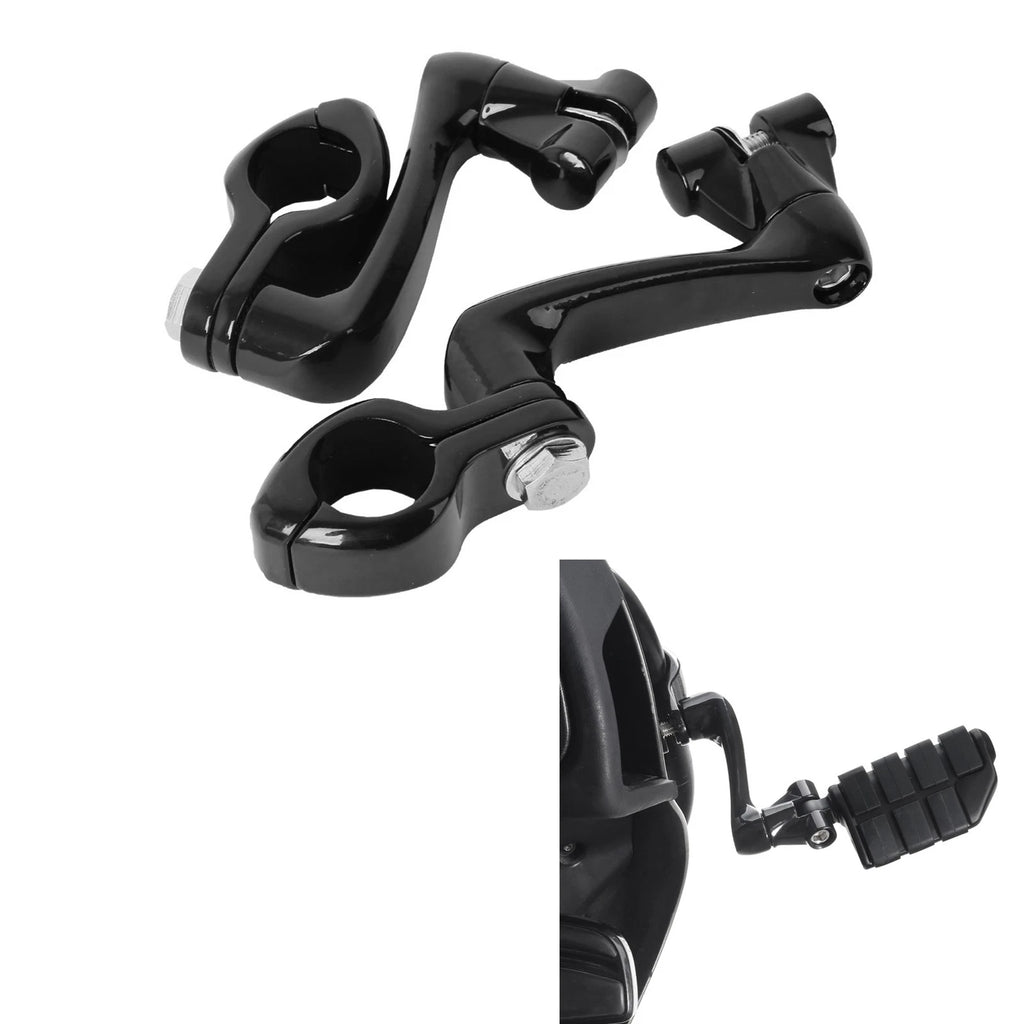 360 Adjustable Highway Foot Peg Mount for Harley (1 1/4" 32mm)