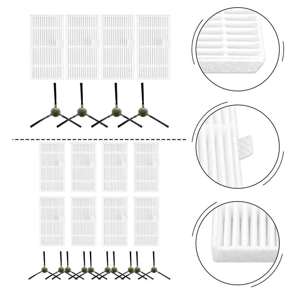 Filters and Side Brushes Replacement Kit for MAMNV T7S (2021–2023)