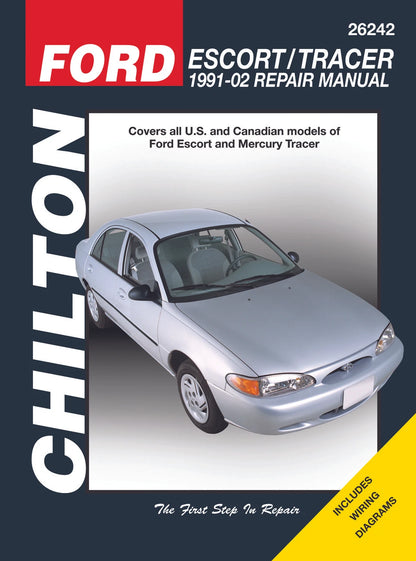 Chilton Shop Manual for Ford Escort & Mercury Tracer (1991–2002)