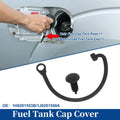 Fuel Tank Cap Tether Curved Shape for VW Beetle (1998–2001)